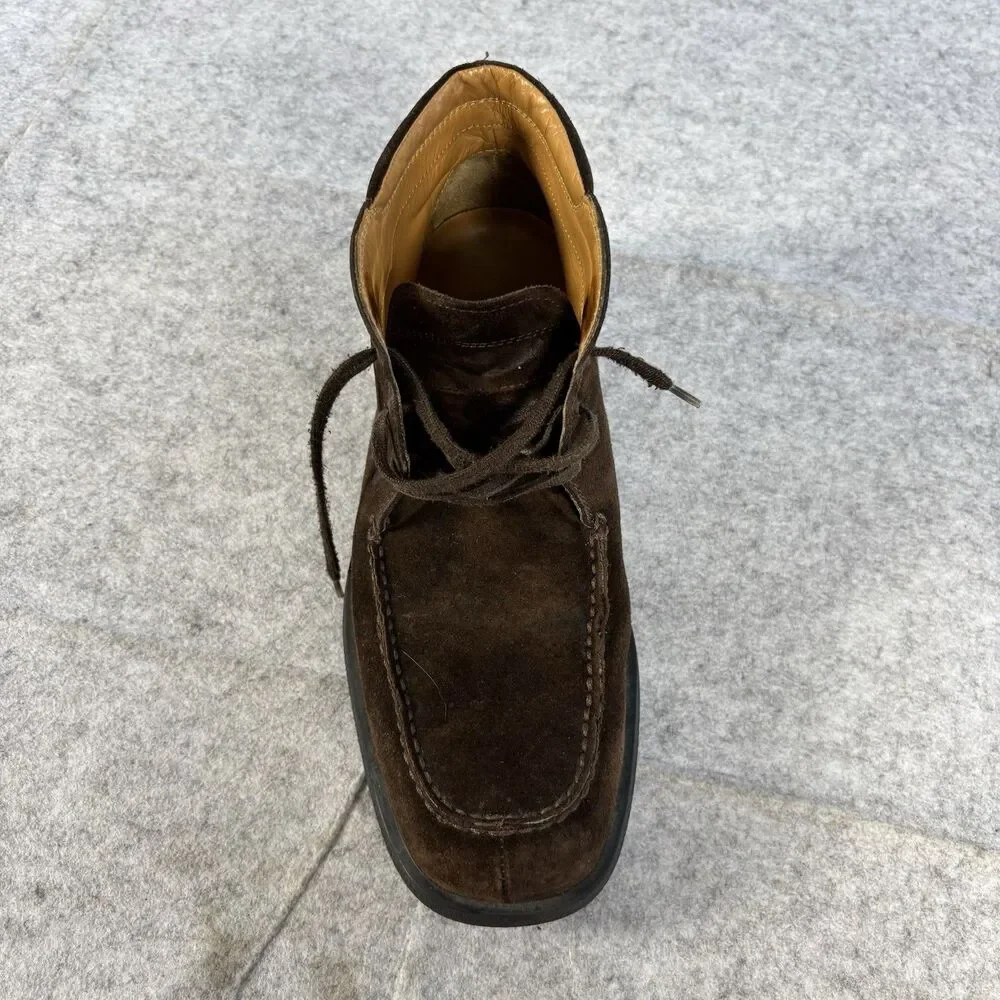 Tod’s Suede Ankle Chukka Boots Shoes Mens 7.5 Chocolate Brown EUC - RIGHT ONLY